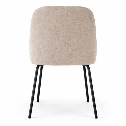 Chaise de salle à manger KIVO – Assise rembourrée, structure métal